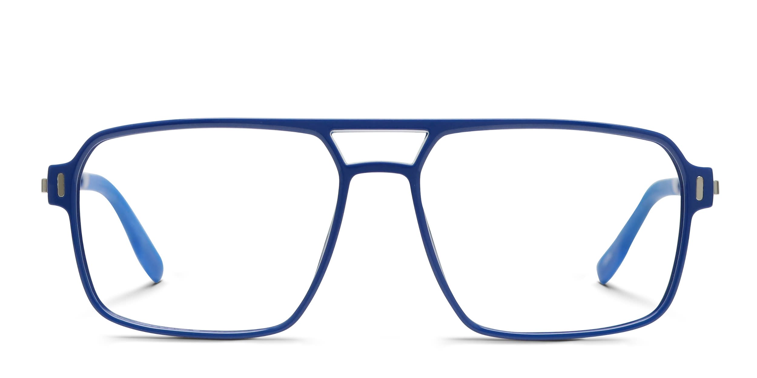 Revel Pull Blue w/Clip-on glasses - Blue - Frontal View
