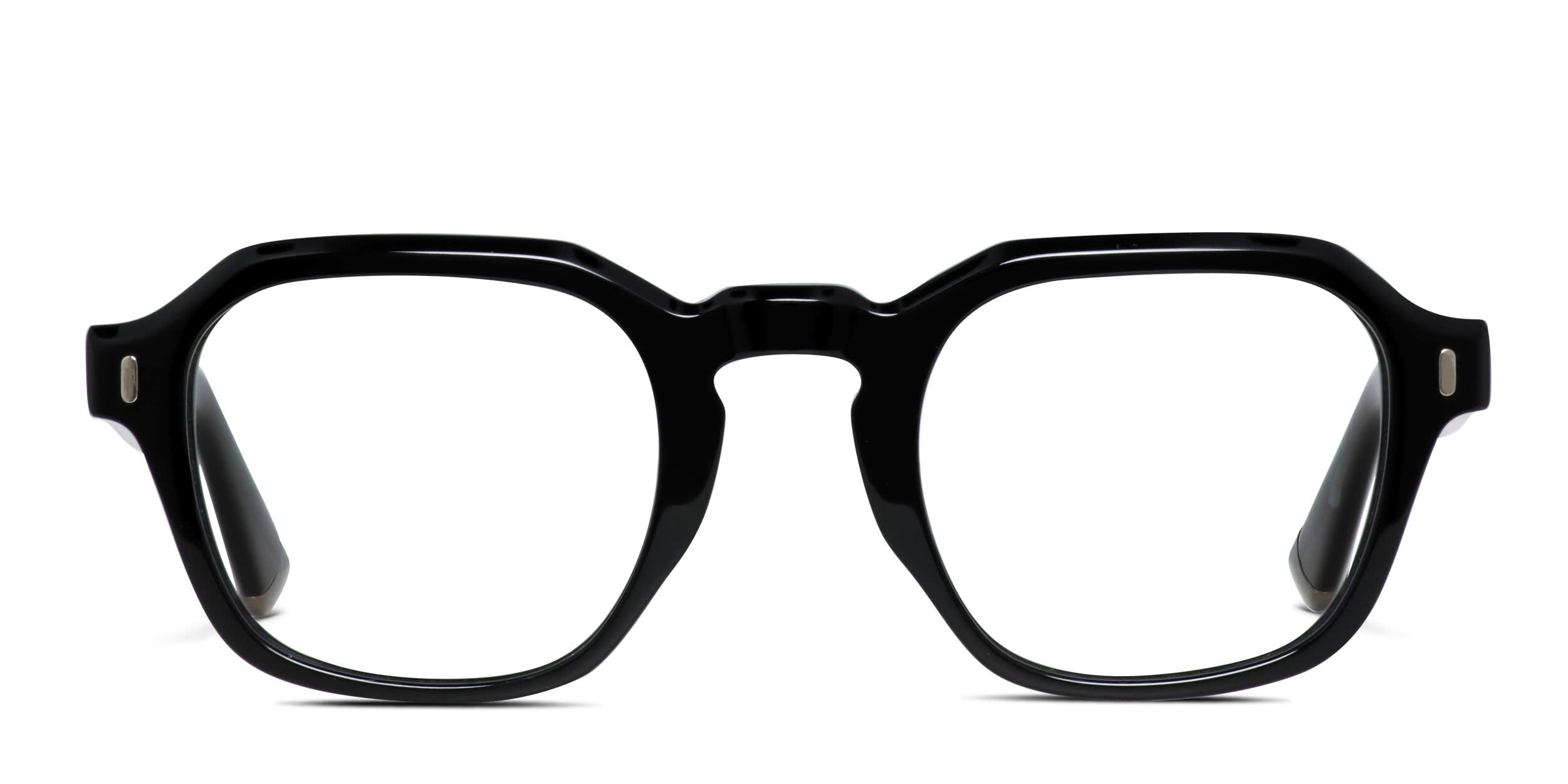 Muse San Simeon w/Clip-on Shiny Black glasses - Shiny Black - Frontal View