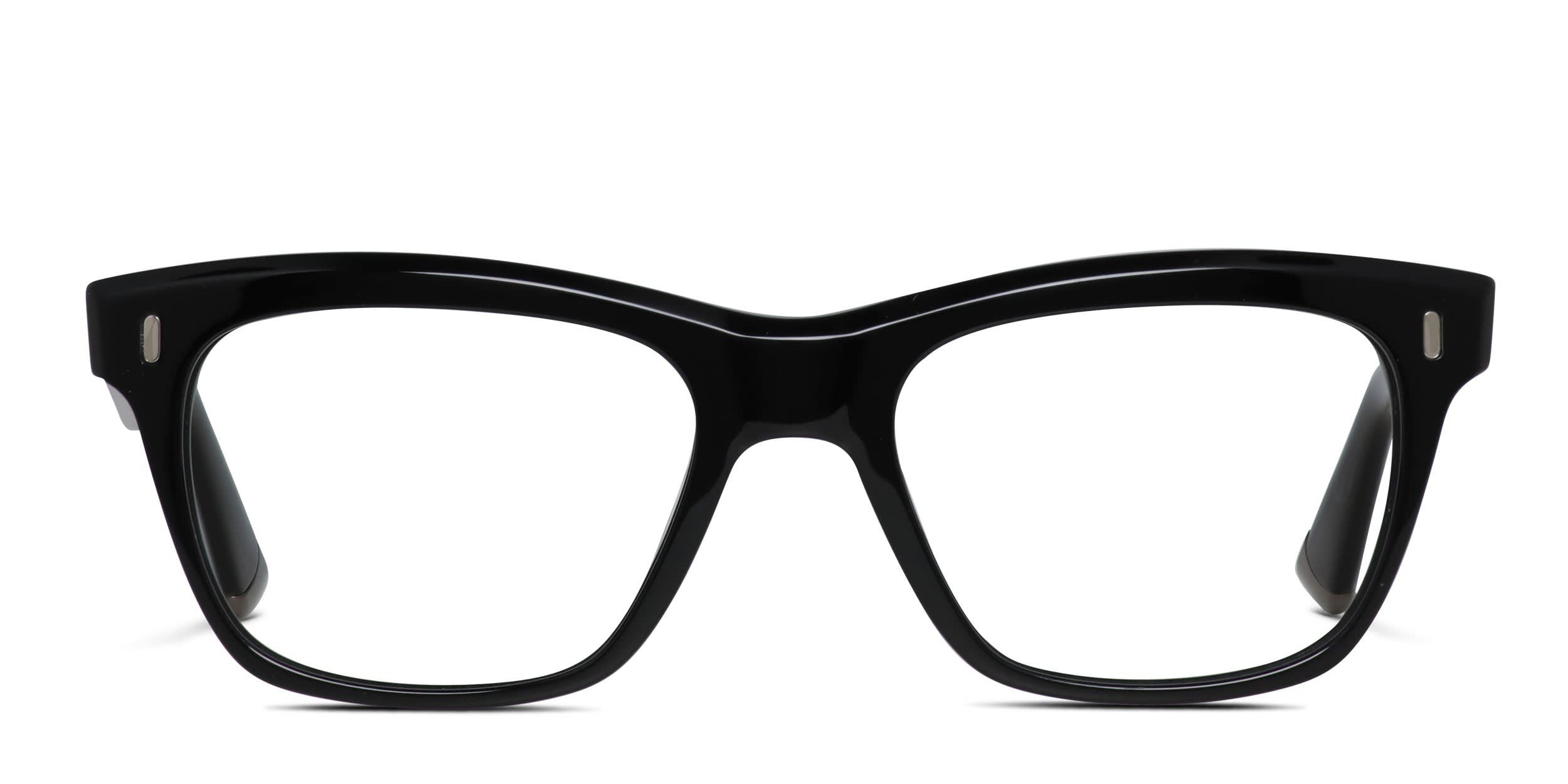 Muse Laguna w/Clip-on Shiny Black glasses - Shiny Black - Frontal View