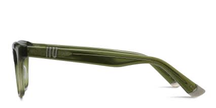 Muse Laguna w/Clip-on Green glasses - Green - Side View