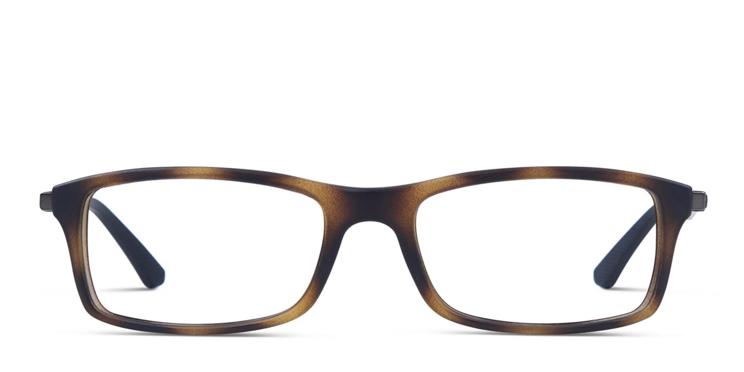 Ray-Ban 7017 Tortoise glasses - Tortoise - Frontal View