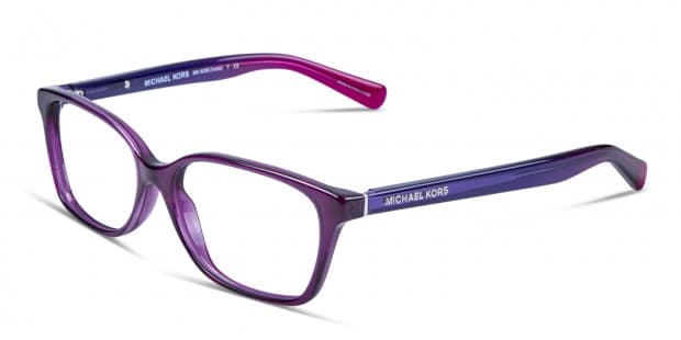 Michael kors discount eyeglasses purple