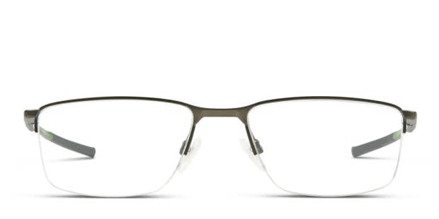 Oakley Socket 5.5 Gunmetal/Green Eyeglasses | Includes FREE Rx Lenses