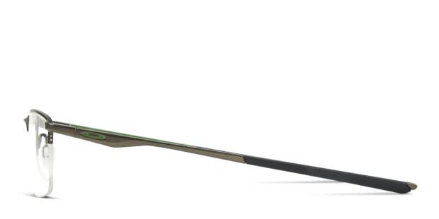 Oakley Socket 5.5 Gunmetal/Green Eyeglasses | Includes FREE Rx Lenses
