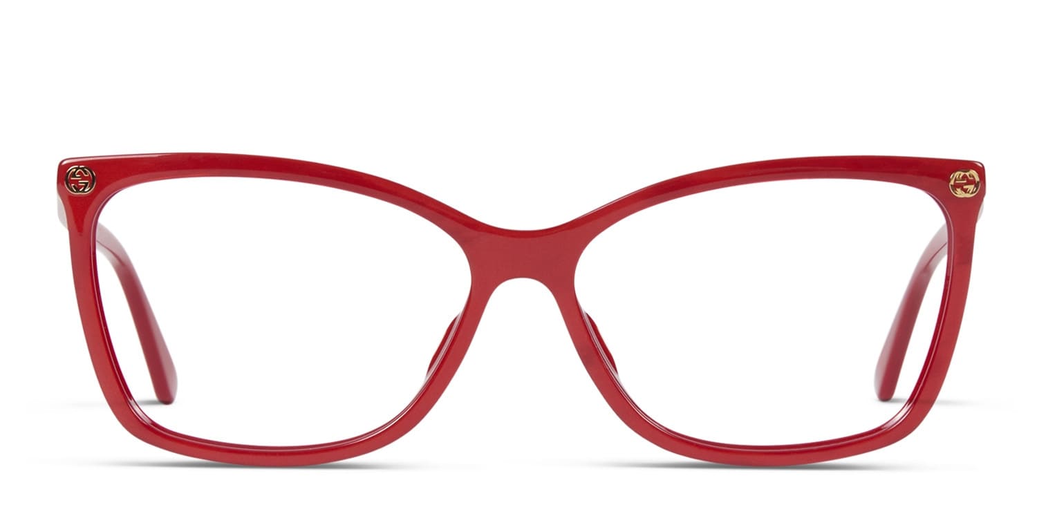 Gucci GG0373O Brown, Clear Prescription Eyeglasses