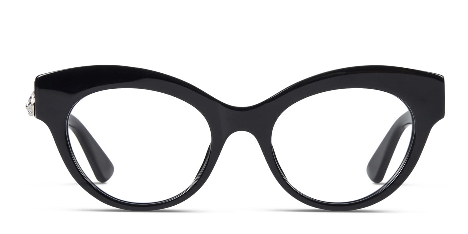 メガネ GUCCI Gucci - GG0030O - 009 black black transpare Gucci GG0030O Black Prescription Eyeglasses