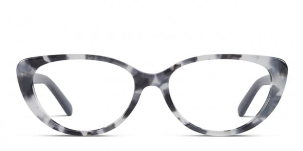 DKNY 4664 Gray Leopard Prescription Eyeglasses