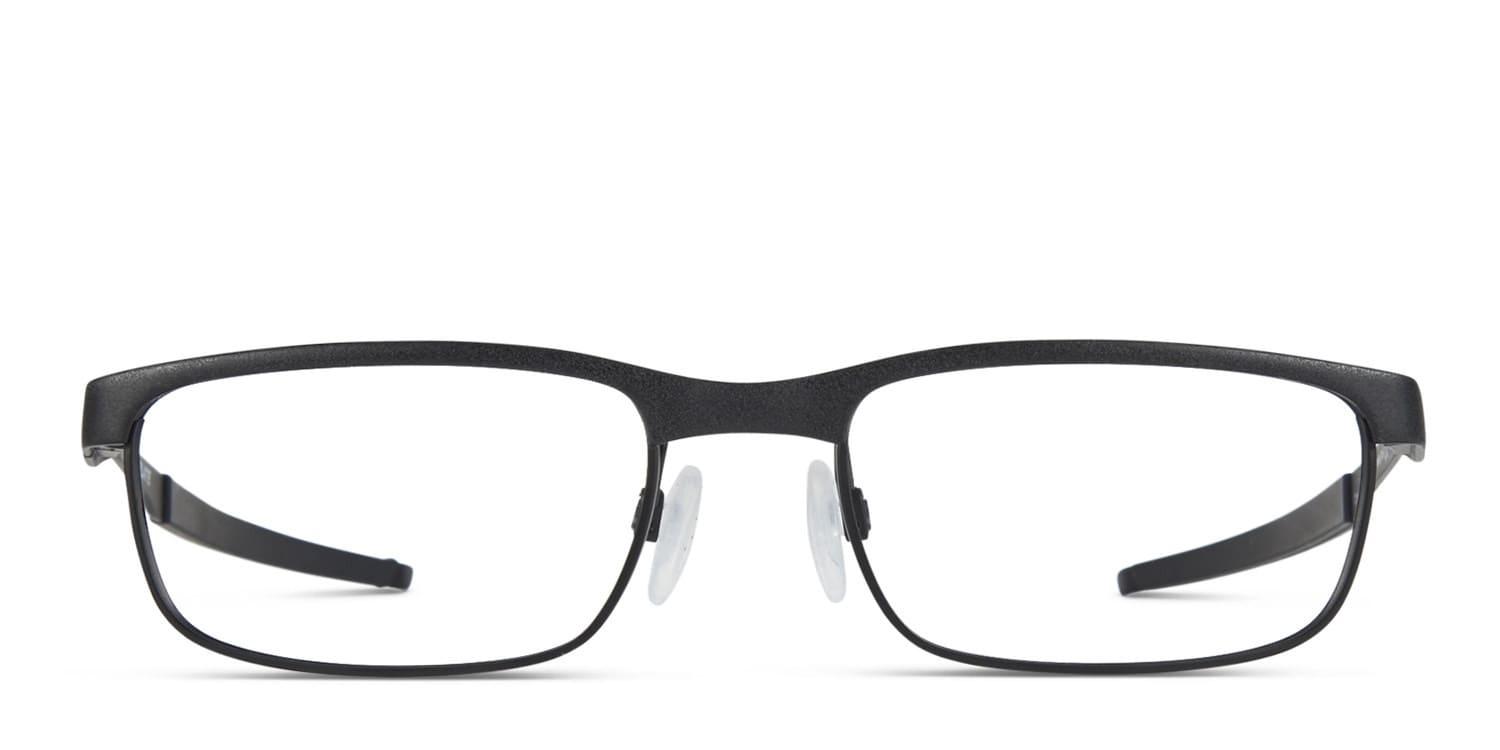 The Eye ブラックメタル　BLACKL Oakley OX3222 Steel Plate Black Eyeglasses | Includes FREE Rx Lenses