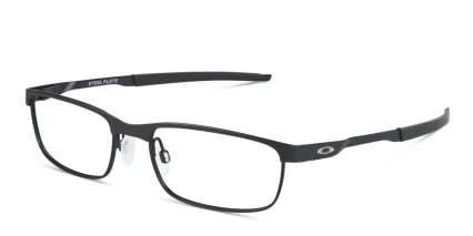 Oakley Steel Plate Black glasses - Black - Angle View