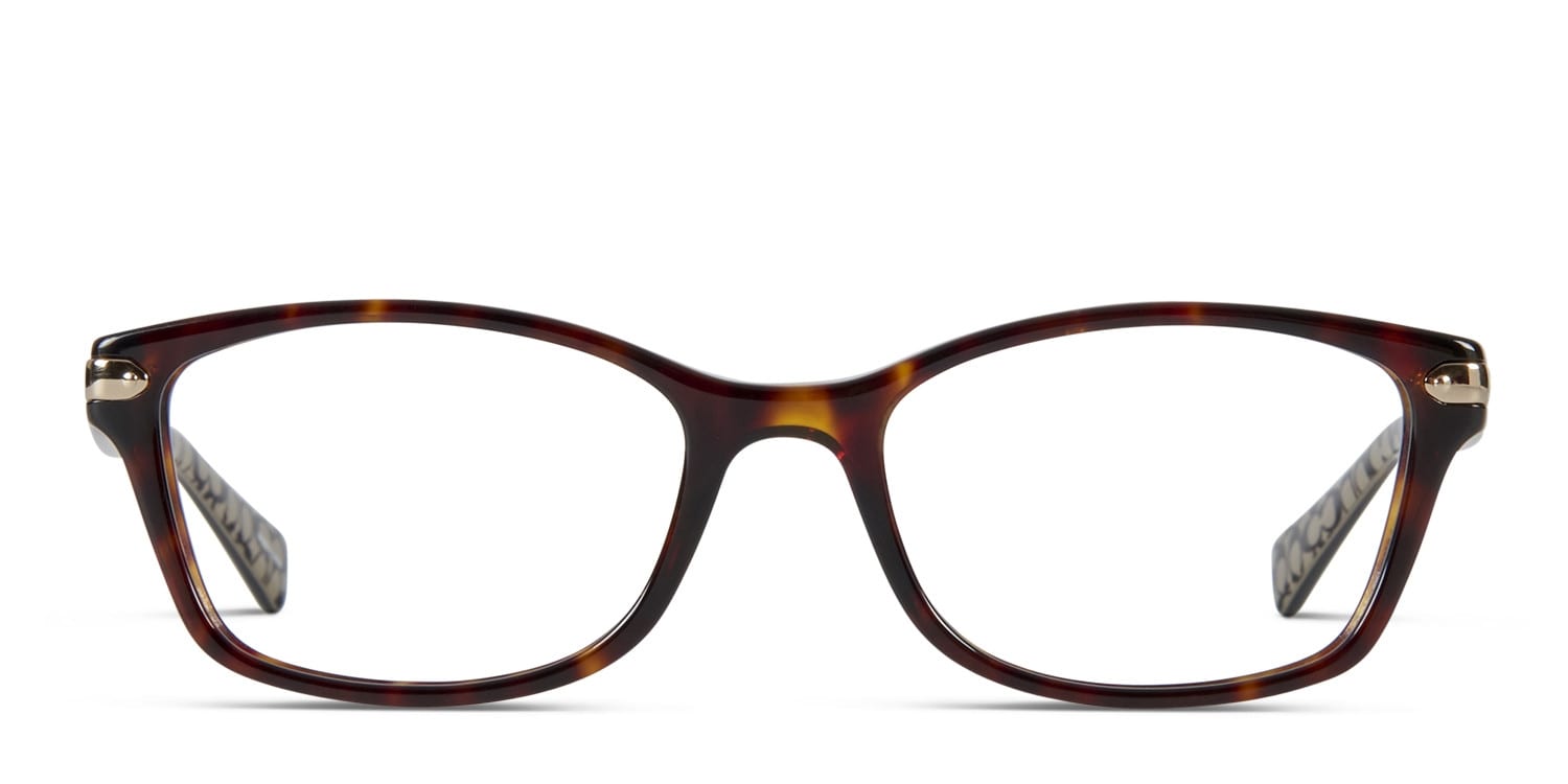 Coach HC6065 Tortoise glasses - Tortoise - Frontal View