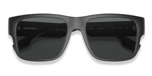 Burberry BE4358 Knight Matte Black Prescription Sunglasses