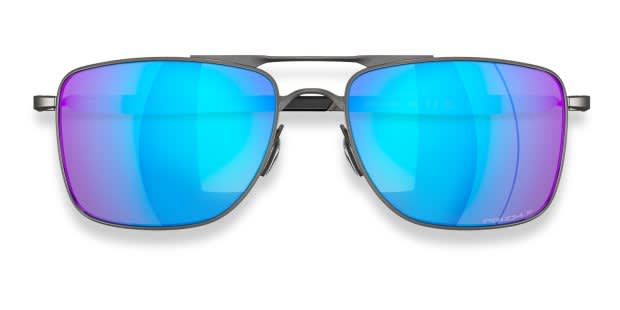 Oakley OO4124 Gauge 8 Prizm Gunmetal, Blue Sunglasses