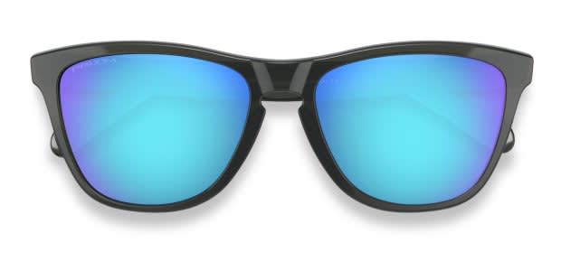 Oakley OO9245 Frogskins (A) Gray, Blue Sunglasses