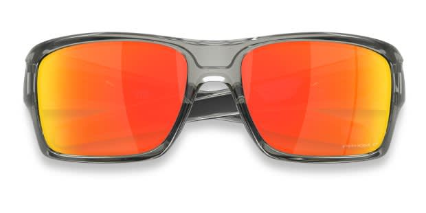 Oakley OO9263 Turbine Black , Gray , Red Prescription Sunglasses