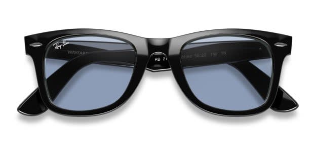 b*g様 Ray-Ban レイバン RB2140F WAYFARER ケース付 Ray-Ban RB2140F Wayfarer Black , Blue , Gray Prescription