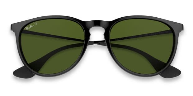 【美品】Ray BAN RB4171F エリカ Ray-Ban 4171F Erika Black w/Green Polarized