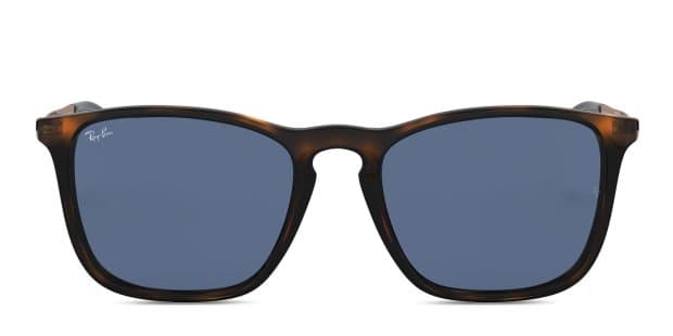 Ray-Ban RB4187 Chris Brown/Tortoise/Blue Prescription Sunglasses