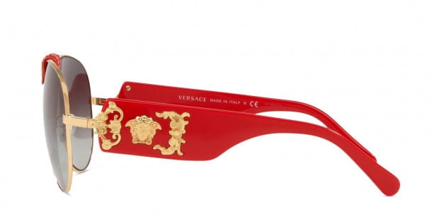 Red versace glasses outlet