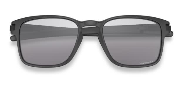 Oakley OO9358 Latch Sq (A) Matte Black, Gray Sunglasses