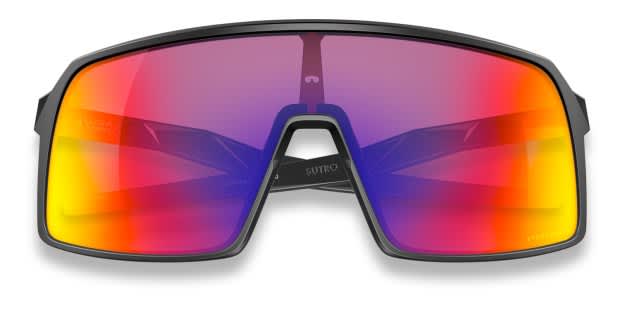Oakley OO9406A Sutro (A) Matte Black, Red frame with PRIZM road