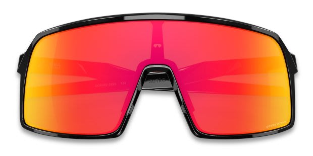 Oakley Sutro サングラス ブラック レッド Oakley OO9462 Sutro S black frame with PRIZM ruby lenses. Lenses