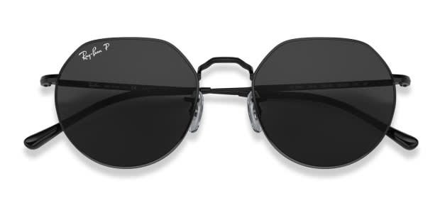 Ray-Ban RB3565 Jack black frame with polarized black lenses