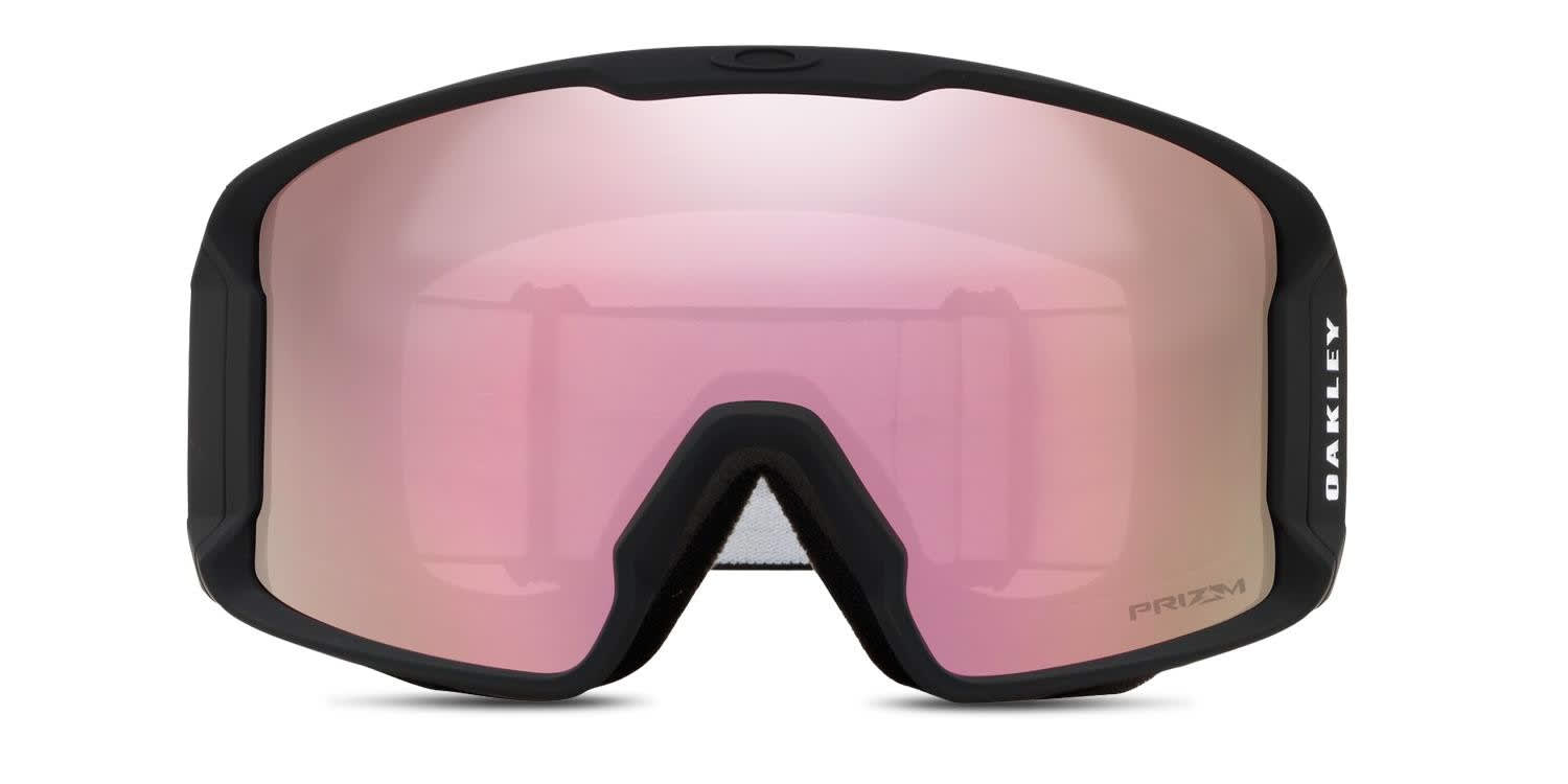 希少ハイピンク！ オークリー ラインマイナー インフェルノ 熱線入りゴーグル Oakley PRIZM Hi-Pink Line Miner Inferno スノーモービル Oakley OO7070 Line Miner Prizm Snow Goggle w/Clip-On Black, Pink