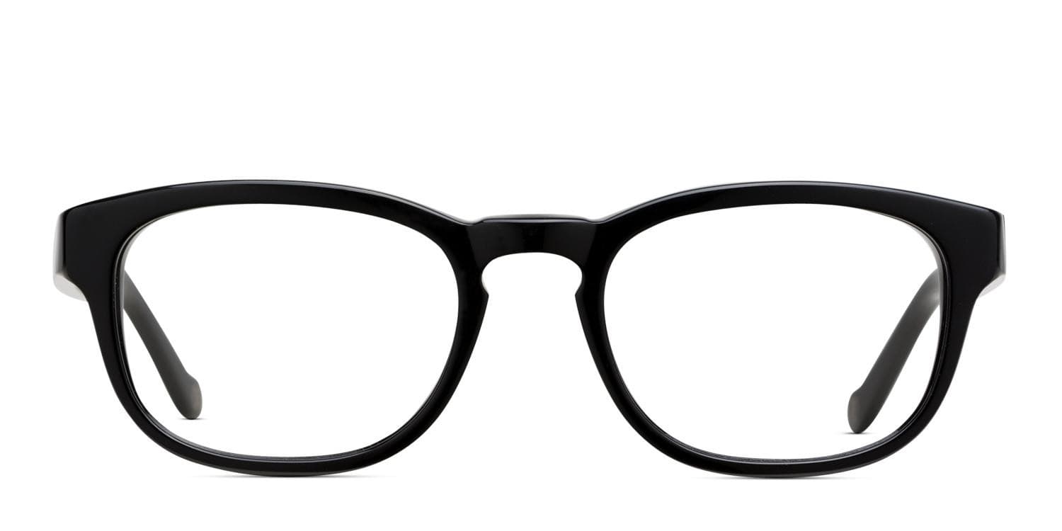 Muse M8072 Black glasses - Black - Frontal View