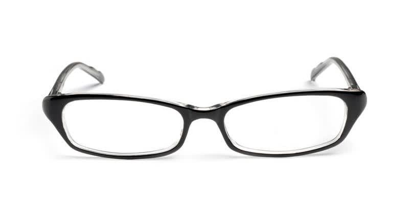 Alicia Black glasses - Black - Frontal View