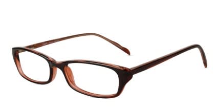 Alicia Brown glasses - Brown - Angle View