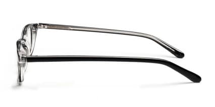 Masyn Black glasses - Black - Side View