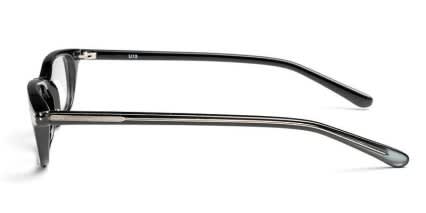 Masyn Gray glasses - Gray - Side View