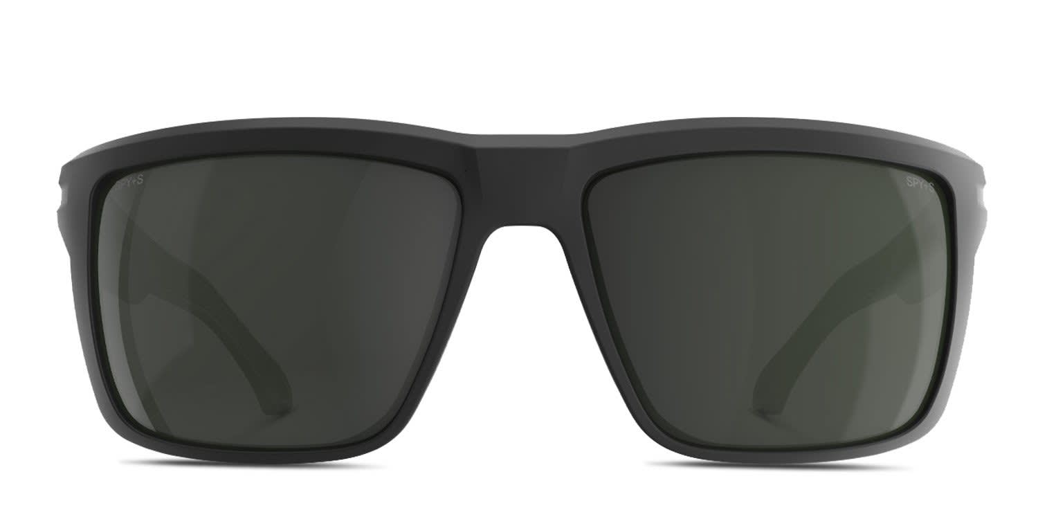 Spy Overhaul XL ANSI Matte Black glasses - Matte Black - Frontal View