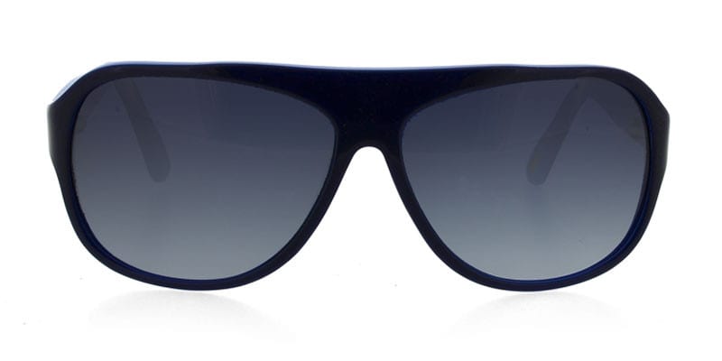 Ray BO2000 Blue NA glasses - Blue - Frontal View