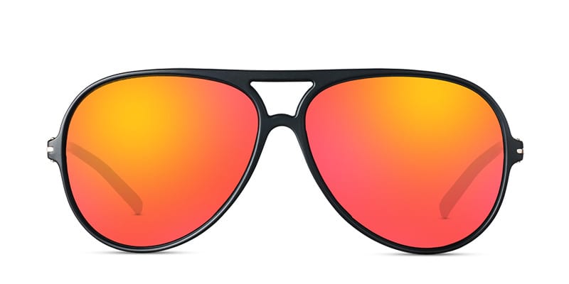 Ray BO8300 Black glasses - Black - Frontal View