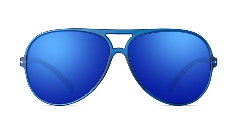 Ray BO8302 Blue glasses - Blue - Frontal View