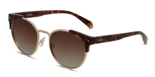 Polaroid PLD 6038/S/X Tortoise/Gold Prescription Sunglasses display picture 1