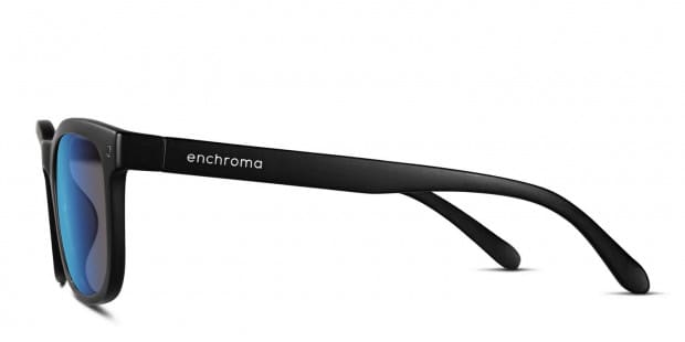 EnChroma® Grayson Color Blind Sunglasses Black/Blue Sunglasses Online