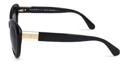 Kate Spade EMMALYNN/S Black, Gray glasses - Black - Side View