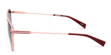 Levi's LV1016/S Red, Pink, Brown glasses - Red / Pink - Side View