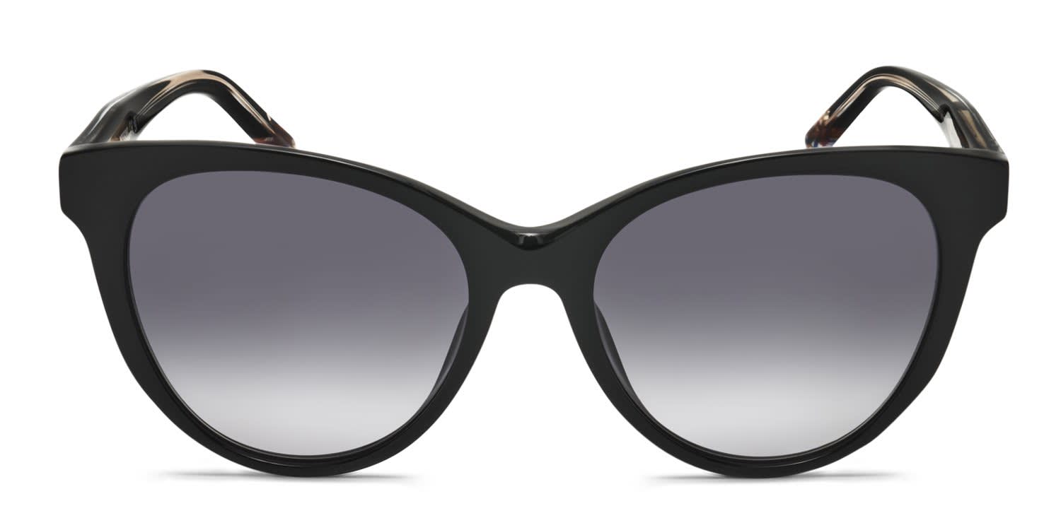 Missoni MIS0029/S Black, Gray glasses - Black - Frontal View