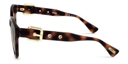 Moschino MOS143/S Tortoise, Brown glasses - Tortoise - Side View
