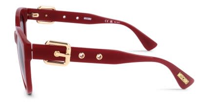 Moschino MOS143/S Red, Brown glasses - Red - Side View