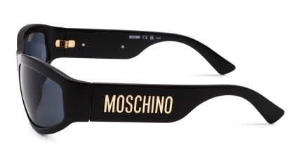 Moschino MOS164/S Black, Gray glasses - Black - Side View