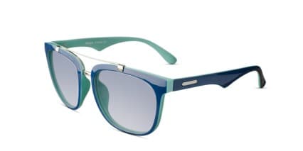 Samantha Blue/Green glasses - Blue / Green - Angle View