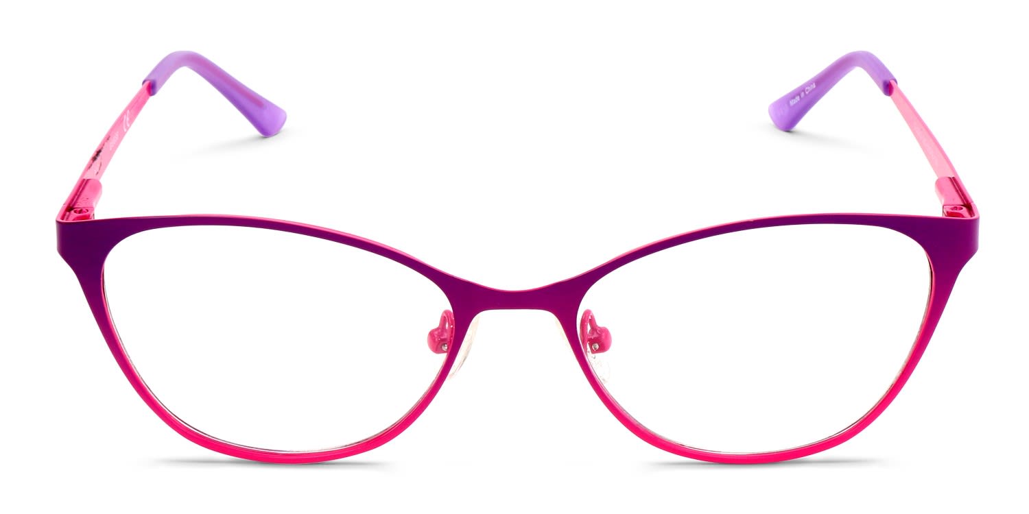 Guess GU3010 Purple, Pink glasses - Purple / Pink - Frontal View