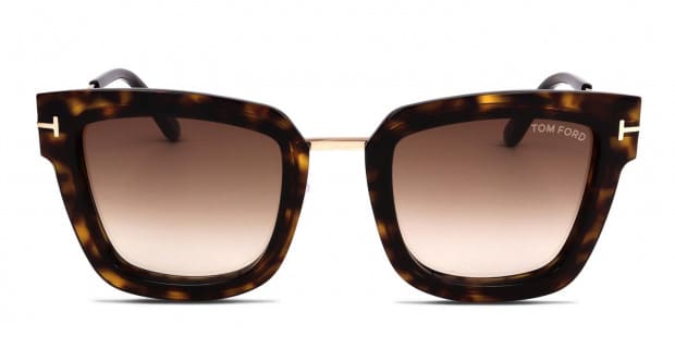 Tom Ford TF0573 Lara-02 Brown/Tortoise/Gold Prescription Sunglasses