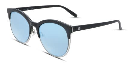 Guess GG1159 Black , Blue , Clear glasses - Black / Blue / Clear - Angle View