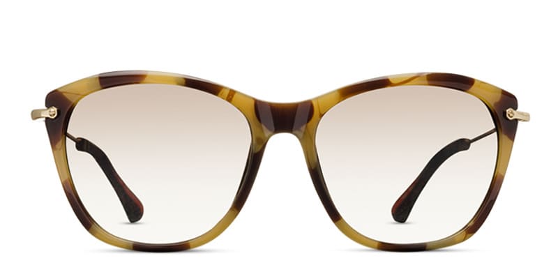 Zahara Leopard glasses - Tortoise - Frontal View