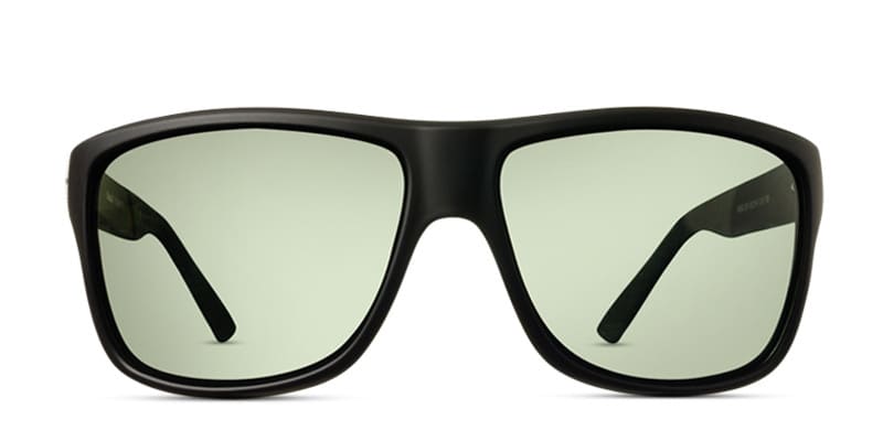 Rail Black w/Gray glasses - Black / Gray - Frontal View